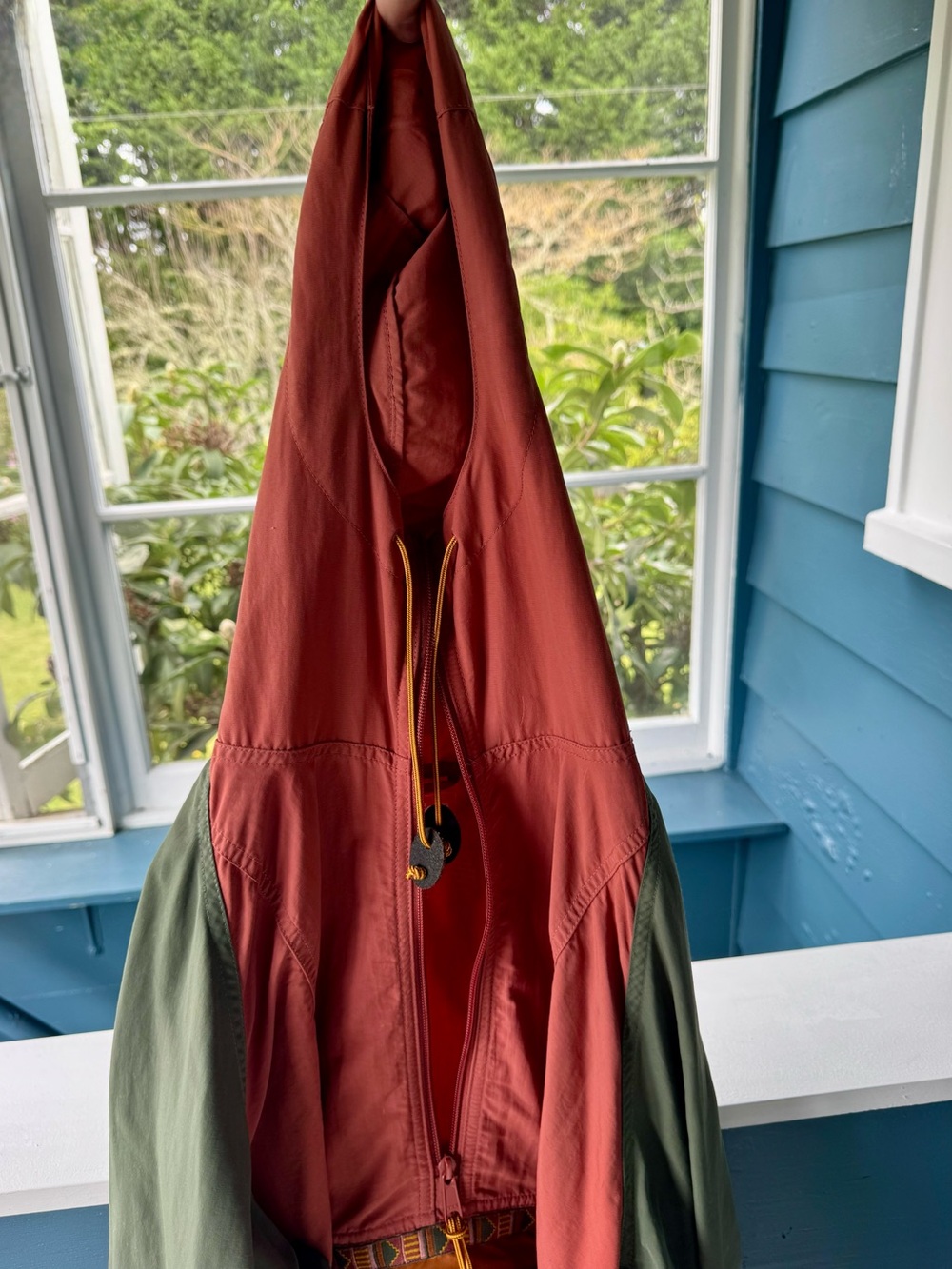 L.L. Bean Women's Multi-Color Mountain Classic Anorak - Clay, Ginger, Olive - Picture 5 of 5